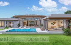 New 2-Property Collection of 3-Bed Bali-Style Villas, Bo Phut